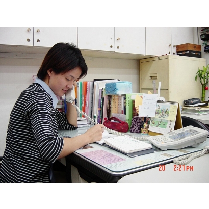 華興補習班導師電聯畫面：家長溝通與進度追蹤